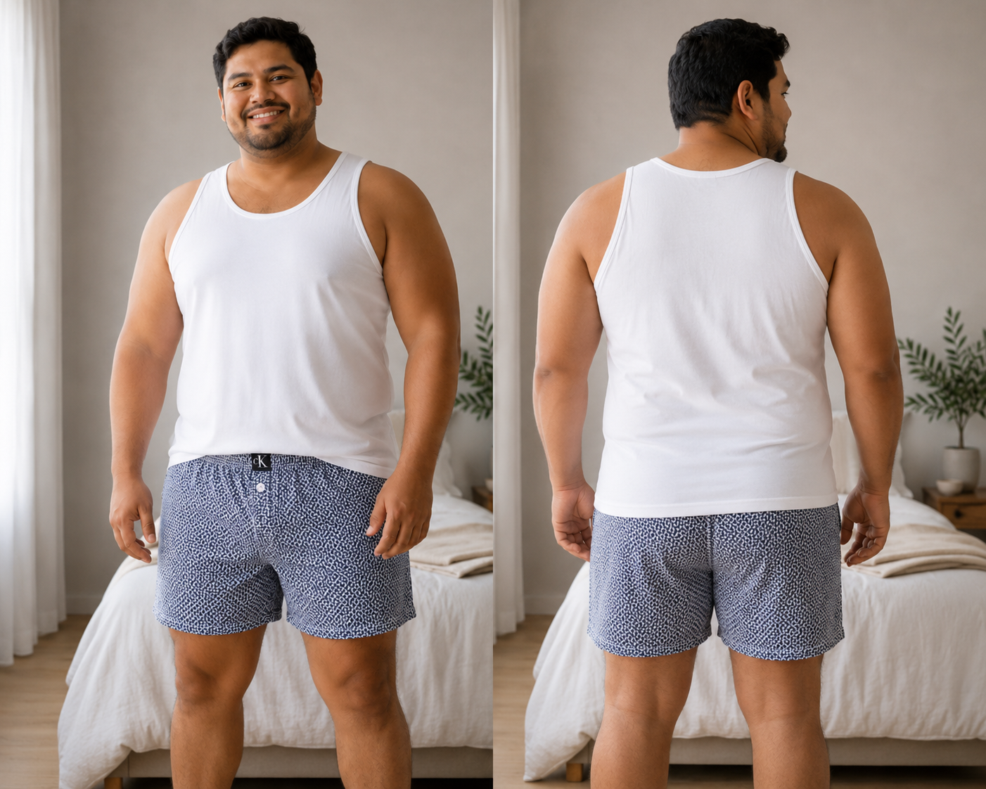 Pack de 5 bóxers pijameros